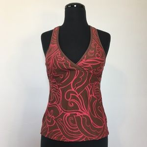 Athleta Racer Back Tankini Top, M